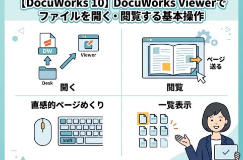 【DocuWorks 10】DocuWorks Viewerでファイルを開く・閲覧する基本操作