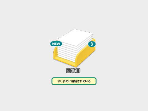 格納されている文書数によって表示パターンが異なる_画像3